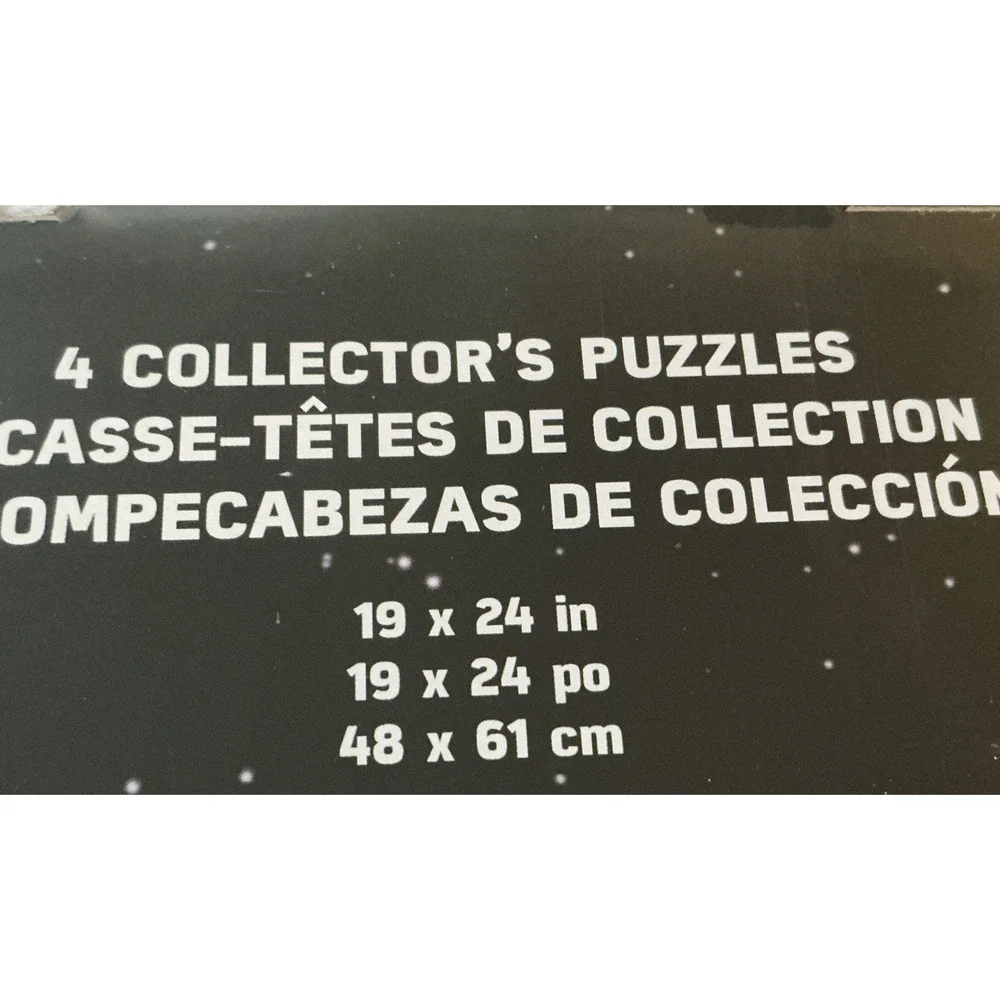 Star Wars Collectors Puzzle Set, Set of 4, 1,000-Piece Puzzles BRAND NEW, SEALED
